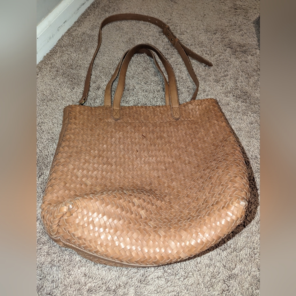Madewell Medium Transport Woven Shoulder bag